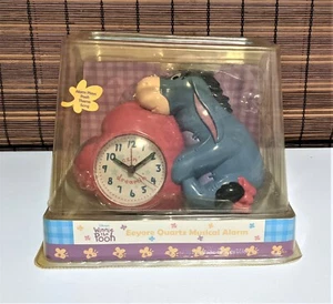 Disney's Winnie the Pooh Eeyore Quarzo Sveglia Musicale Sigillato - Foto 1 di 6