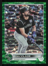 2022 Topps Green Foilboard #586 Ryan Vilade /499