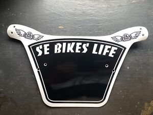 Se Bikes Number Plate Se Bikes Life White Black So Cal Flyer