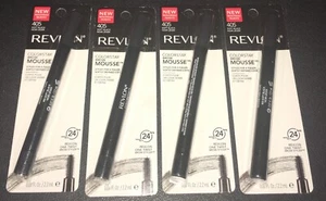 NEW LOT OF 4 REVLON COLORSTAY BROW MOUSSE 405 Soft Black 0.07oz EACH  - Picture 1 of 4