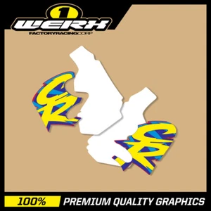 HONDA CR125 CR250 1994 DECALCOMANIA SERBATOIO E STAMPO EVO MX VMX  - Foto 1 di 1