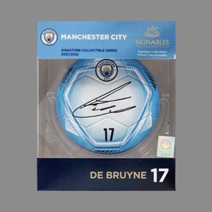 Kevin De Bruyne MANCHESTER CITY FC Signed Football (digital not hand) - Picture 1 of 4