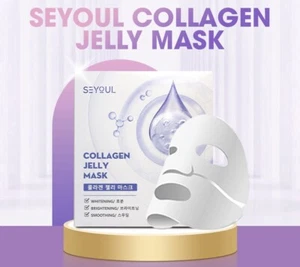 SEYOUL Collagen Jelly Mask 1 BOX of 5 PCS - US Seller - Picture 1 of 21