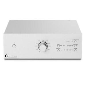 Pro-Ject Phono Box DS3 B Audiophile MM/MC Vorstufe/Vorverstärker Silber