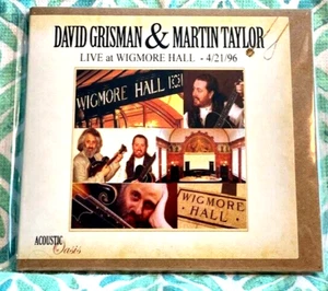 David Grisman & Martin Taylor 4-21-96 Wigmore Hall London 2CD *NEW* - Picture 1 of 2