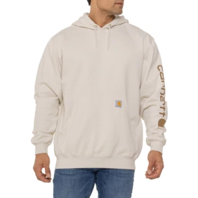 Sudadera con Capucha Carhartt Grande y Alta Calce Suelto Peso Medio Gráfico 4XL - Marfil Malta Foto 1 de 2