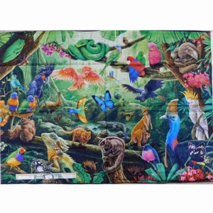 Patchwork Quilting Sewing Fabric Australian Collective Panel 80x110cm - Picture 1 of 5