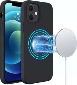 Hülle für iPhone 12 12Pro flüssige Silikon Handy Case Cover Schutzhülle DE Lager