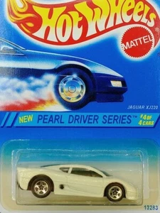 Hot Wheels No. 296 Pearl Driver Series #4 Jaguar XJ220 5 Spoke Wheels New 1995 - Picture 1 of 3