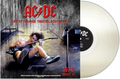 AC/DC LP VINYL Live At Paradise Theater Boston MA 1978 180g CLEAR VINYL Ltd Edn. - Image 1 of 4