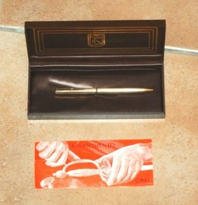 OMAS RENAISSANCE BALLPOINT PEN - High Title Gold Laminated!!! - Picture 1 of 3