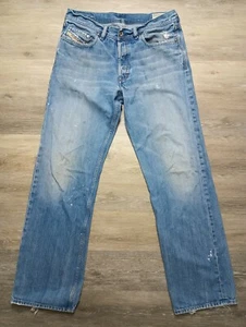 Diesel Industry Jeans vtg 00s Y2K Denim Kuratt Mens 34x34 made in Italy distress - Picture 1 of 13