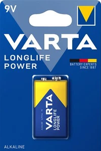 5 x 9V-Block 4922 Varta Longlife Power ex.High Energy E-Block 6LR61 Batería - Imagen 1 de 2