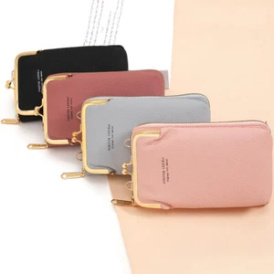Bolso de hombro ajustable para mujer Bolso bandolera Bolso de cuero de gran capacidad con cremallera - Imagen 1 de 20