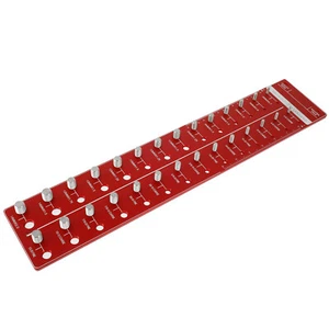 Nut and Bolt Thread Checker 14 Imperial 14 Metric Thread Identifier Gauge Board✵ - Picture 1 of 10
