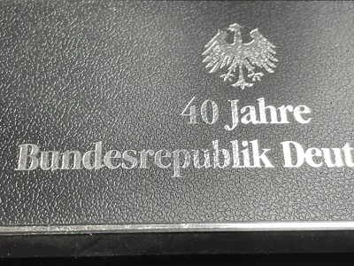 DEUTSCHLAND MEDAILLEN Set "40 JAHRE  BUNDESREPUBLIK DEUTSCHLAND" - Bild 1 von 4