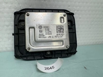 13-15 AUDI Q5 HEADLIGHT DRL CONTROL MODULE W/ BRACKET OEM 4G0907697D - Image 1 of 4