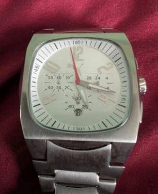 Puma Men's Forcer Stainless Steel Wristwatch - VERY CLEAN! (Needs new battery) - Image 1 of 4