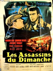 TELEPHONE AUTOMOBILE Barbara Laage D Wilms LES ASSASSINS DU DIMANCHE1956 120x160 - Picture 1 of 1