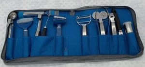Wolfgang Puck 12 Piece Kitchen Utensils Kit with Soft Case, Opened but Unused - Picture 1 of 5