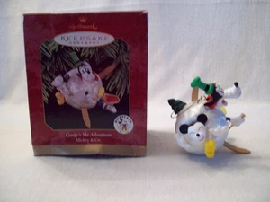 VTG. Hallmark Keepsake Ornament Goofy's Ski Adventure - Picture 1 of 4