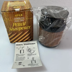 Sacapuntas eléctrico inalámbrico Apex de colección a batería con caja nuevo de stock - Imagen 1 de 9