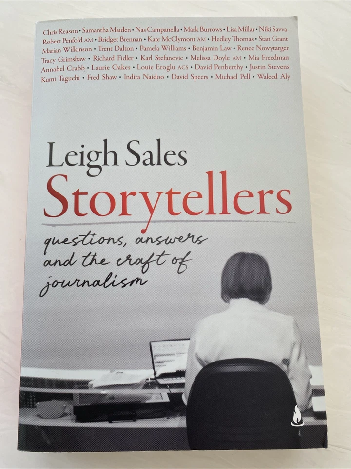 Storytellers by Leigh Sales. Very Good Condition. Free tracked delivery - image 1 of 4