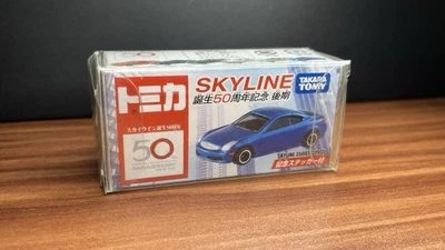** РЕДКАЯ ** 1/62 Skyline 350GT/CPV35 металлический синий Tomica Skyline 50-летие - Изображение 1 из 4