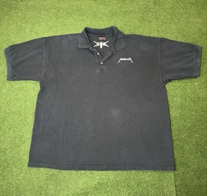 original 90s Metallica polo collared T-shirt extremely rare official XXL 2XL - Picture 1 of 7