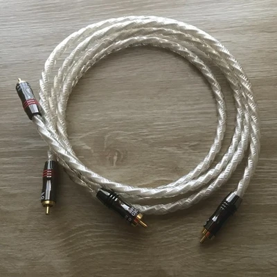 QED SILVER SPIRAL INNERCONNECT 1 METER Brand New