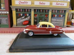 1/87 HO NEW OXFORD 87OR5001 1950 OLDSMOBILE ROCKET 88 Red/Cream - Picture 1 of 3