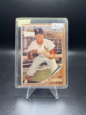 1962 Topps - Ray Sadecki #383 - Image 1 of 2