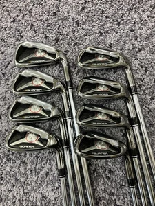 TaylorMade Burner 2009 Iron Set 6pcs 5i-PW REAX 65 Flex R 1 day shipping - Picture 1 of 18