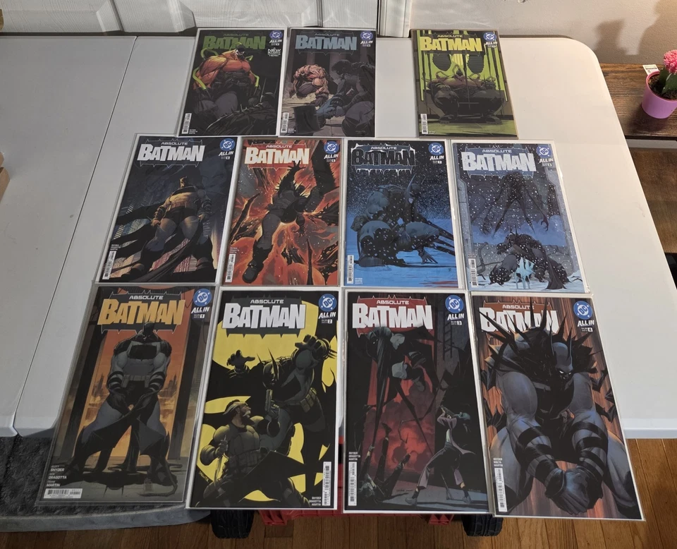 Absolute Batman #1 #2 #3 #4 #5 #6 #7 #8 #9 #10 #11 Cover A 1st Print Near Mint - Image 1 of 1