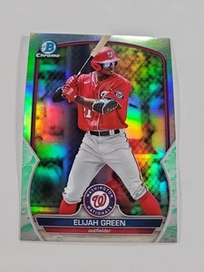 2023 Bowman Chrome Prospects Lunar Glow Refractors Elijah Green BCP-23 - Picture 1 of 2