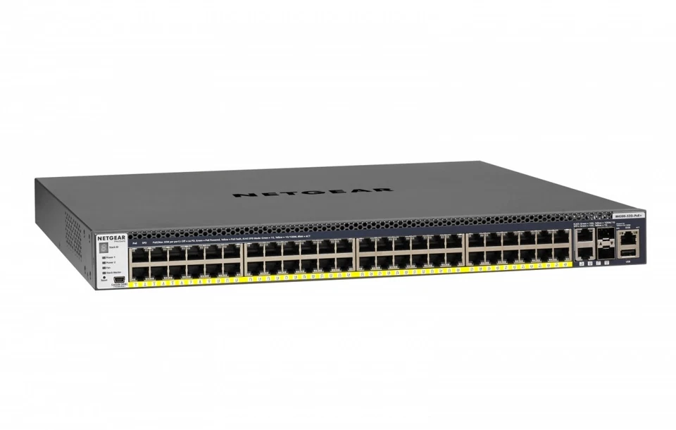 606449112832 Switch GSM4352PA 48xGE(48xPoE+) 2x10GE 2xSFP+ NETGEAR - Image 1 of 1