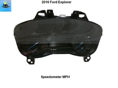 Оригинальный спидометр приборная панель GB5T10849AG 2016 Ford Explorer миль/ч - Изображение 1 из 4