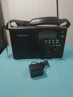 Grundig S450DLX портативный AM FM коротковолновое поле радио LCD подсветки источник питания - Изображение 1 из 4