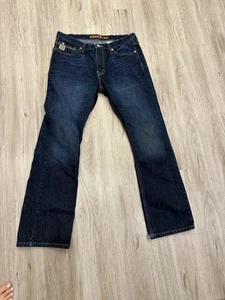 Cinch Men's Ian Performance Denim Slim Fit Boot Cut Jeans MB54136001 - Picture 1 of 6