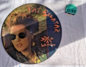 PAT BENATAR "SEX AS A WAFFE" LTD ED 12" PIC DISC UK 1986 PATP 4 - Bild 1 von 2