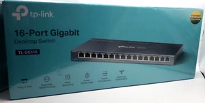 TP-LINK TL-SG116 16 Port Network Switch Sealed - Picture 1 of 1