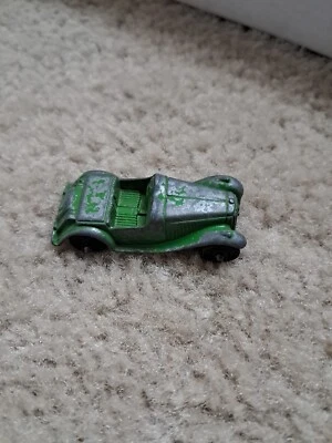 Juguete Tootsie Vintage Clásico MG 5" Verde Convertible Roadster #24 Foto 1 de 3