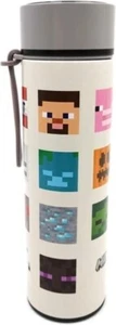 Minecraft Gesichter Wiederverwendbar Edelstahl Heiß & Kalt Thermo Isoliert Getränke Bot - Bild 1 von 2