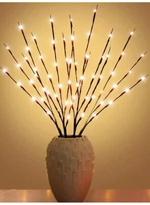 3 Packs 20 LED Branch Twig Lights Light Up Willow Tree Branches - Picture 1 of 4