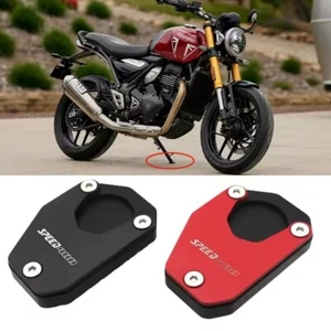 Motorcycle  Kickstand Foot Side Stand Extension Pad For Triumph Speed400 2024 - Zdjęcie 1 z 2