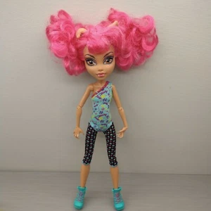 Muñeca de moda Monster High Dance Class Howleen Wolf hip hop cabello rosa - Imagen 1 de 4