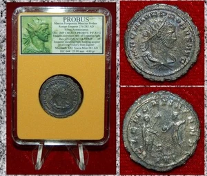 Moneda Antigua PROBUS Emperador Y Júpiter en reverso Antoniniano ¡Hermosa Moneda! - Imagen 1 de 4