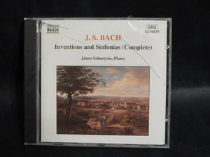 1983 J.S. Bach Inventions and Sinfonias Complete CD's with 38 Songs - NIP - Picture 1 of 4