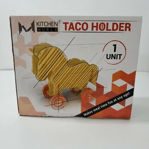 M Kitchen World Soporte para Tacos en Forma de Caballo Gofres Tostadas Sándwiches Regalo para Niños - Imagen 1 de 9