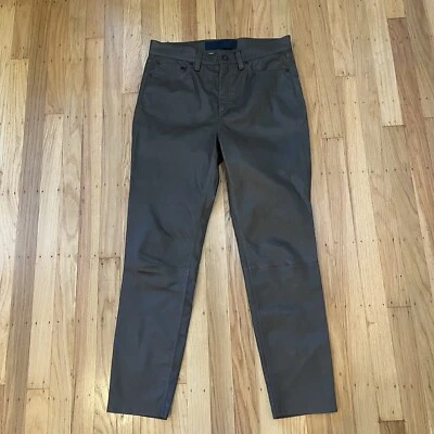 Pantalones de cuero Rag & Bone Lamb para mujer talla 29 Foto 1 de 4